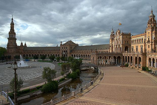 Plaza Espana Sevilla панорама