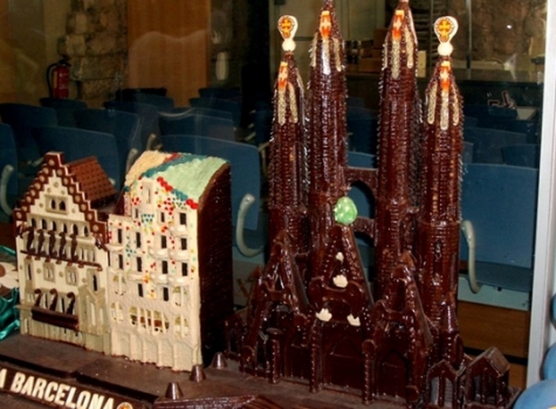 Музей шоколада в Барселоне 1