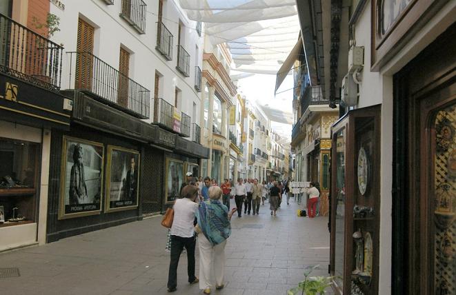 Улица Сьерпес Севилья