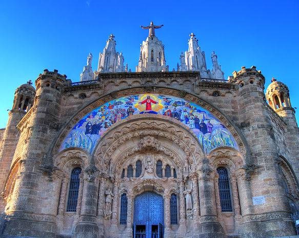 Храм Христа на горе Тибидабо, Барселона